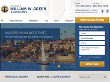 Tablet Screenshot of getgreenlaw.com